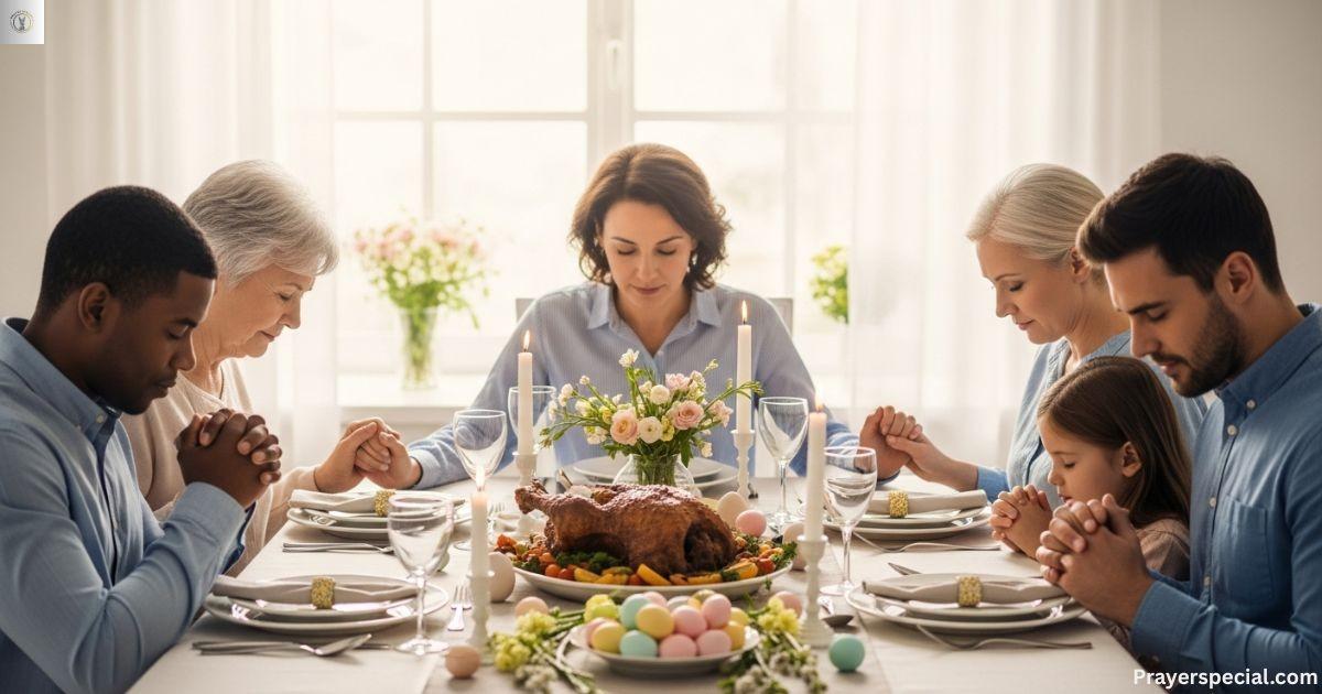 7 Beautiful Easter Dinner Prayer Examples for Families