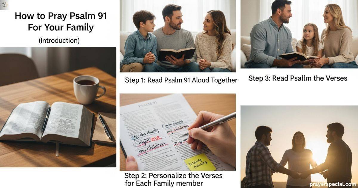Daily Psalm 91 Prayer For Family for God’s Shield and Refuge