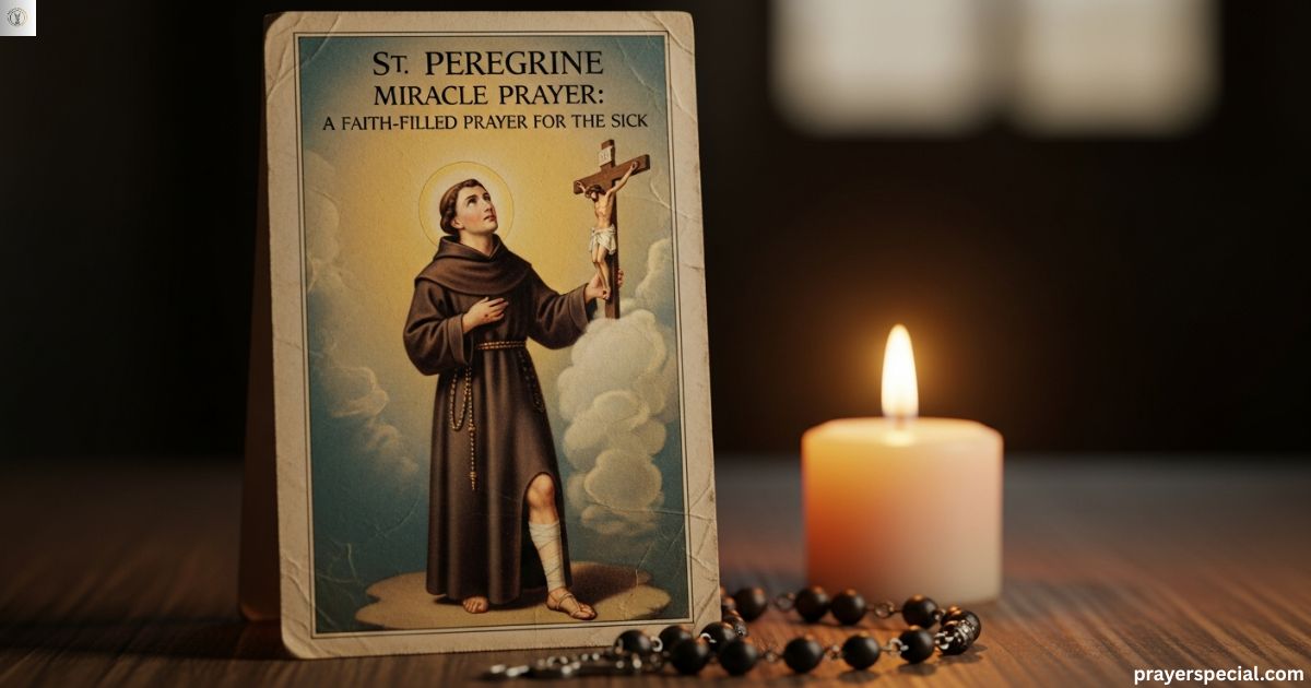 St Peregrine Miracle Prayer: A Faith-Filled Prayer for the Sick