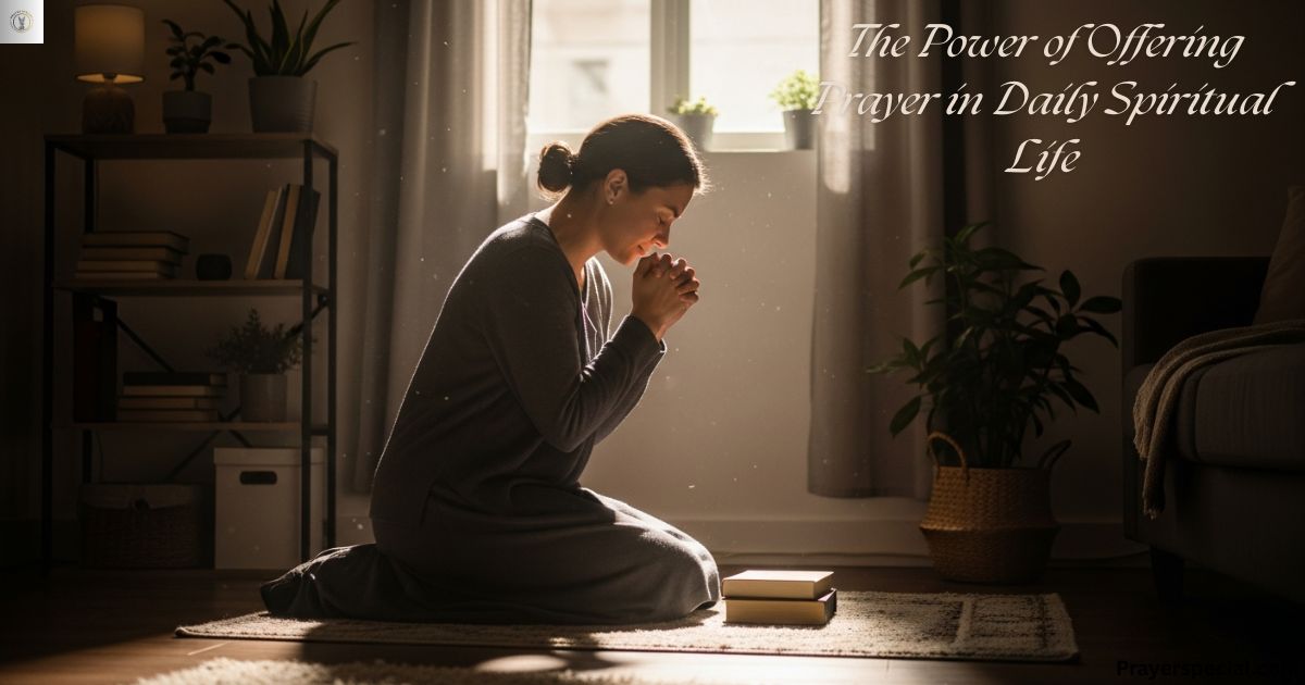 The Power of Offering Prayer in Daily Spiritual Life