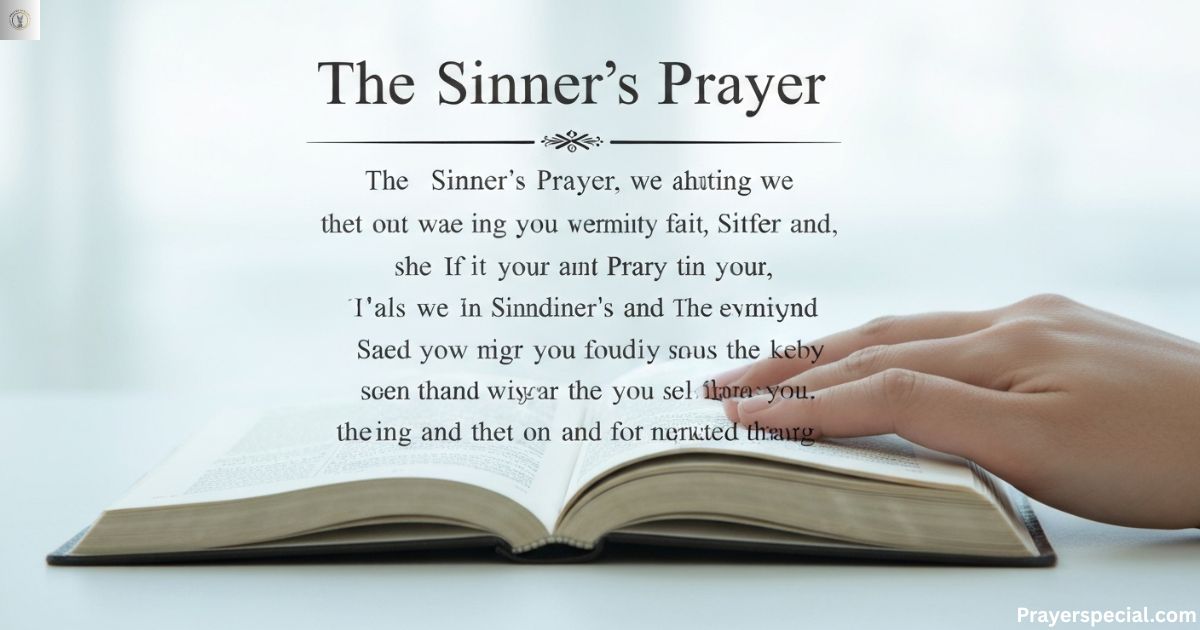 The Sinner's Prayer: What It Is and How to Pray It Today
