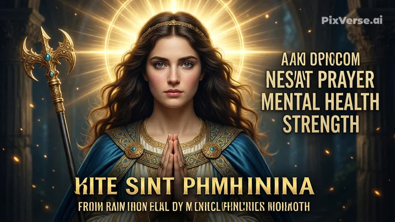 Powerful Saint Dymphna Prayer for Mental Health Strength
