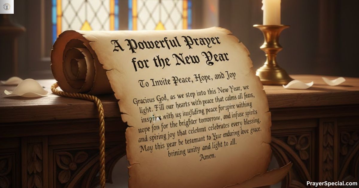 Best Prayer for the New Year Start Fresh with Strength and Grace