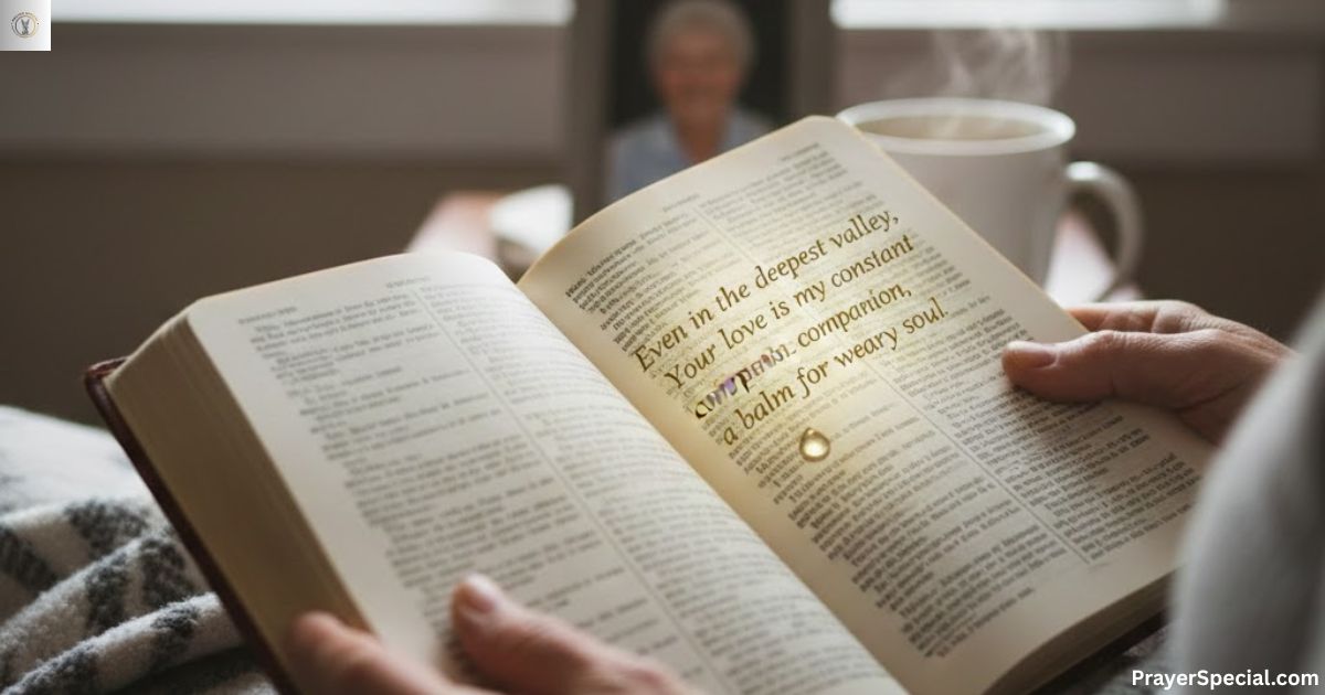 Comforting Line in a Prayer for Loss of Loved One (For Hard Days)