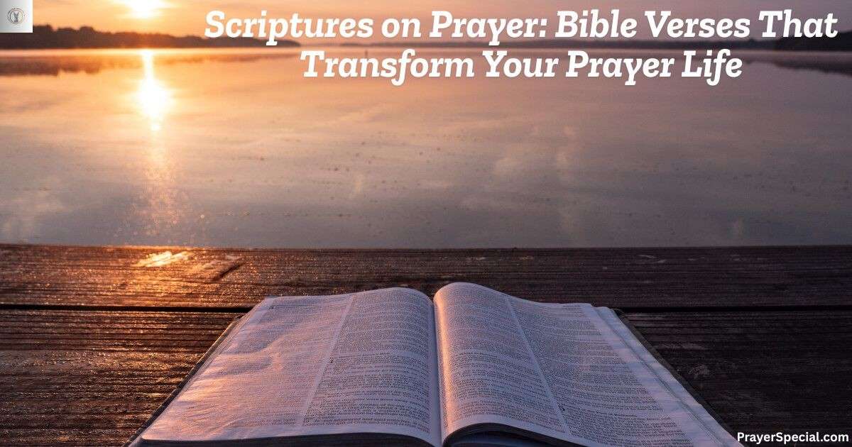 Scriptures on Prayer: Bible Verses That Transform Your Prayer Life