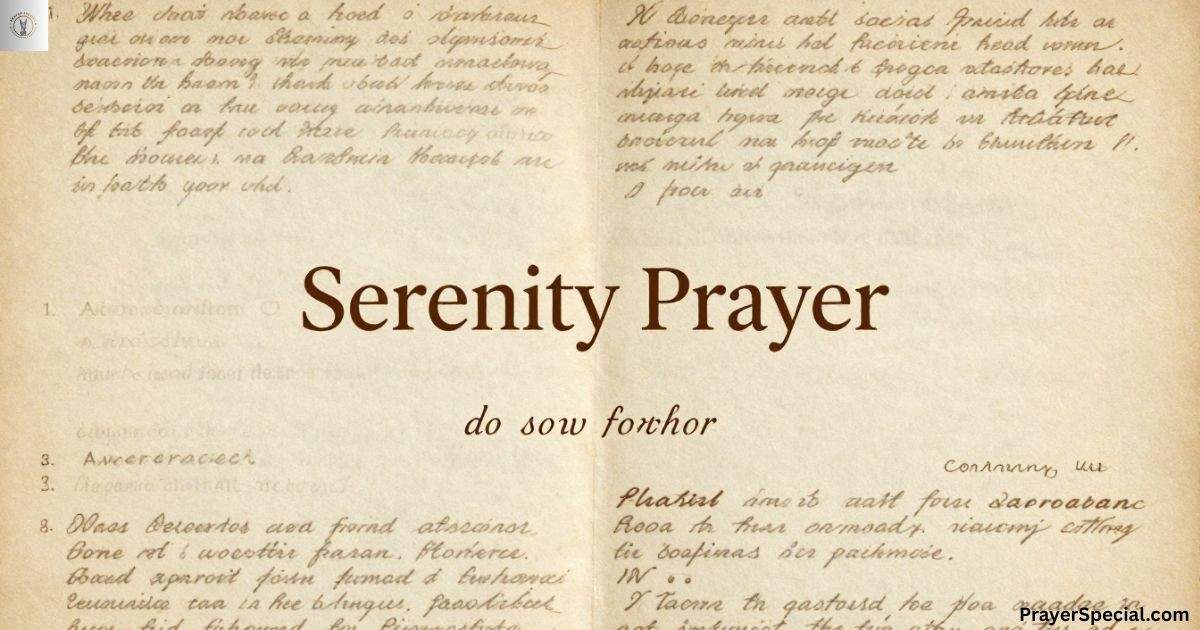 Serenity Prayer: Origin, Author, and Life-Changing Benefits
