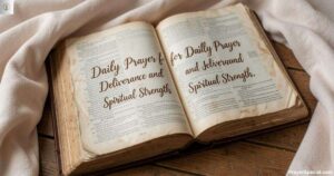 Daily Prayer for Deliverance and Spiritual Strength