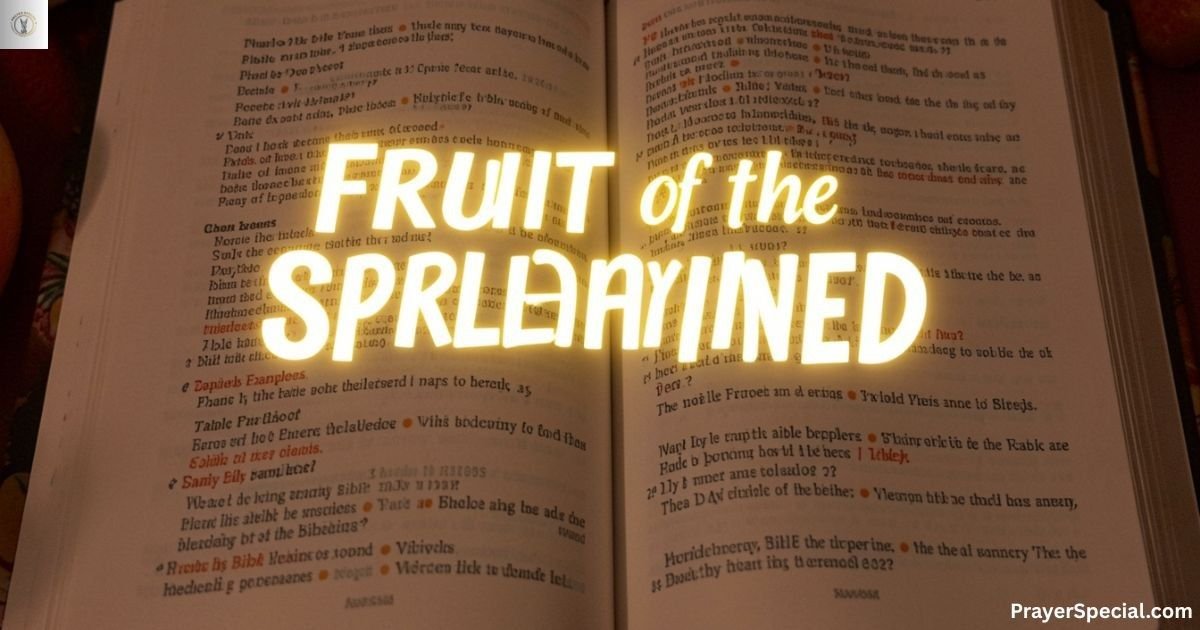 Fruit of the Spirit Explained with Bible Verses and Daily Examples